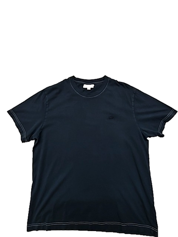 Lacoste Men's Black Crocodile Logo T-Shirt Size L Cotton