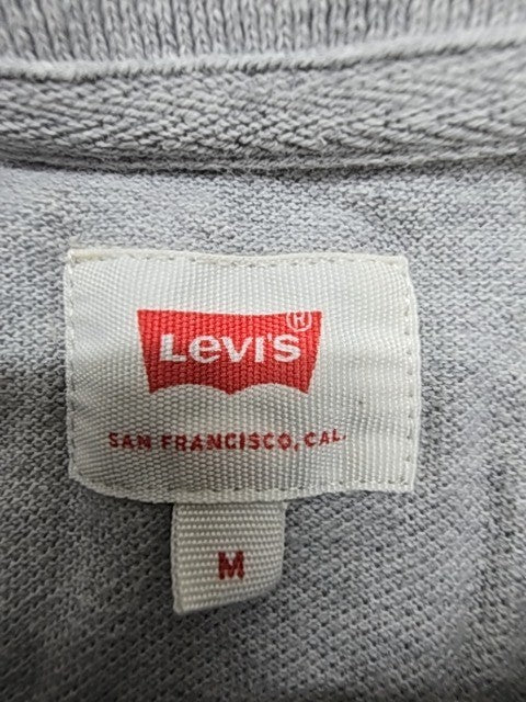 Levi's Men Gray Polo Shirt size M product image 4