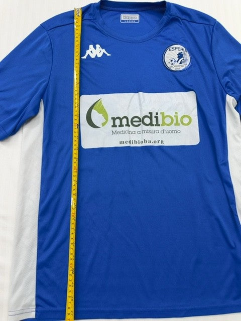 Kappa Men's Blue Breathable Football Jersey Regular Fit