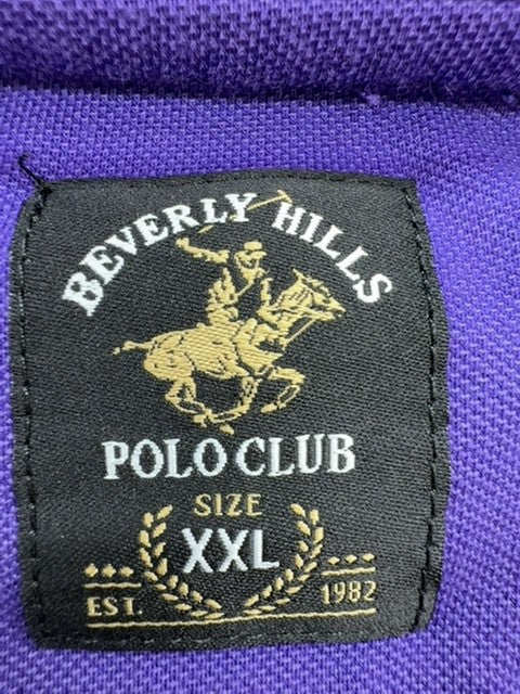 Beverly Hills Polo Club Boys Purple Polo Shirt size XXL product image 3