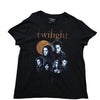 Twilight Saga Women's Black T-Shirt – Size L