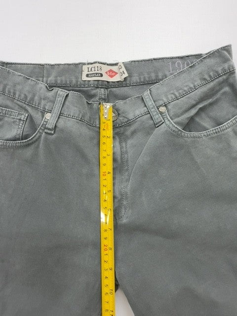 Le Coq Sportif Men Green Jeans size W33 L34 product image 7