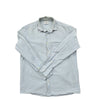 H&M Youth Blue Shirt – Size XS, Striped, Long Sleeve