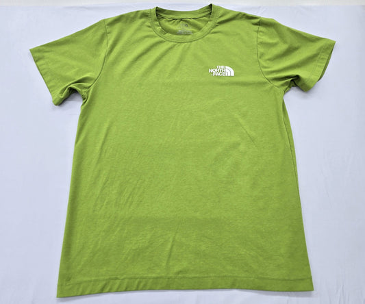 The North Face Men's Green T-Shirt – Size XL, Short Sleeve, Crew Neck