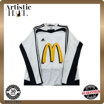 Adidas Men's White Soccer Jersey Size L Regular Thailand