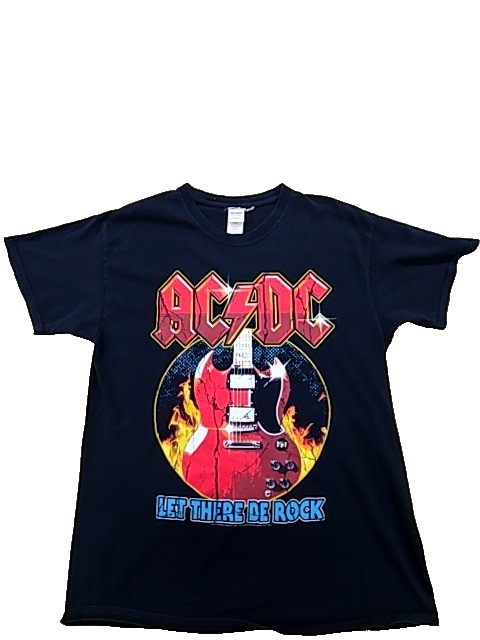 Gildan Men's Rock Black L Short Sleeve Heavy Cotton Tee