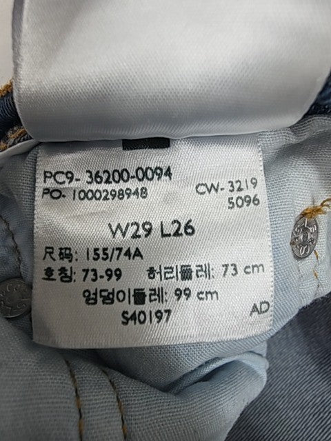 Levi's Men Blue Jeans size W29 L26 product image 7