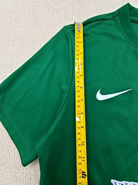 Nike Green Soccer Jersey L Dri-FIT Short Sleeve Crewneck