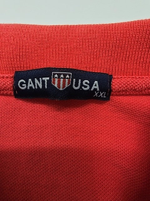 GANT Men Red Polo Shirt size XXL product image 4