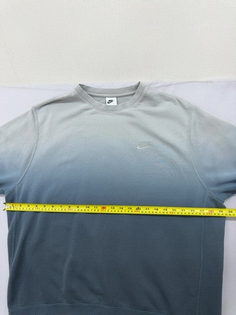 Nike NOCTA Gradient Gray-Navy XL Crewneck Sweatshirt Relaxed