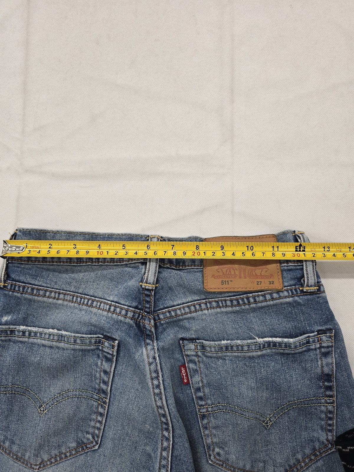 Levi's 511 Women's Slim Jeans W27 L32 Blue Denim 5-Pocket