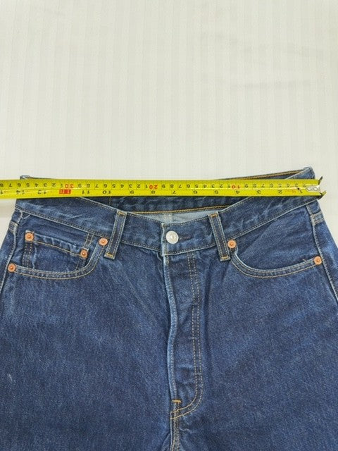 Levi's Men's Dark Blue 501 Original Jeans W30 L30 Vintage