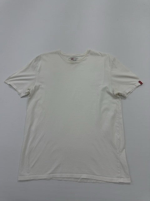 Levi's Men White T-Shirt size L product image 1