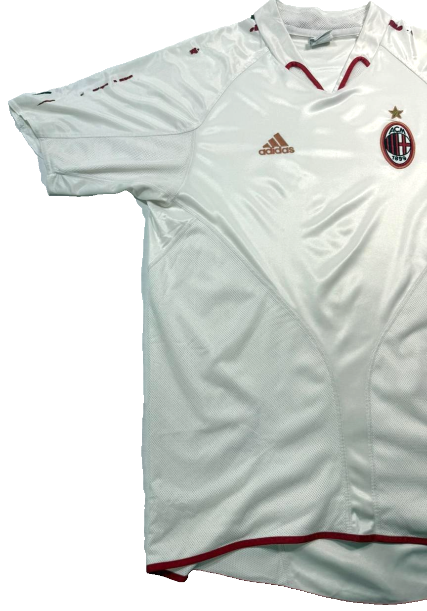 Ac Milan Italy 2004/2005 Away Football Shirt Jersey Adidas - Size M