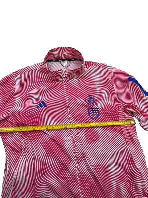 Adidas Women's Adizero Pink Running Jacket L Slim Fit