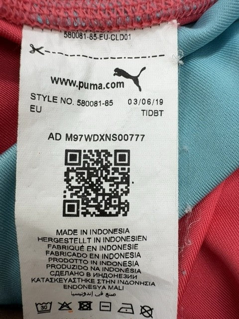 PUMA Men's Red Athletic Tights Size S Stretch Training Pants