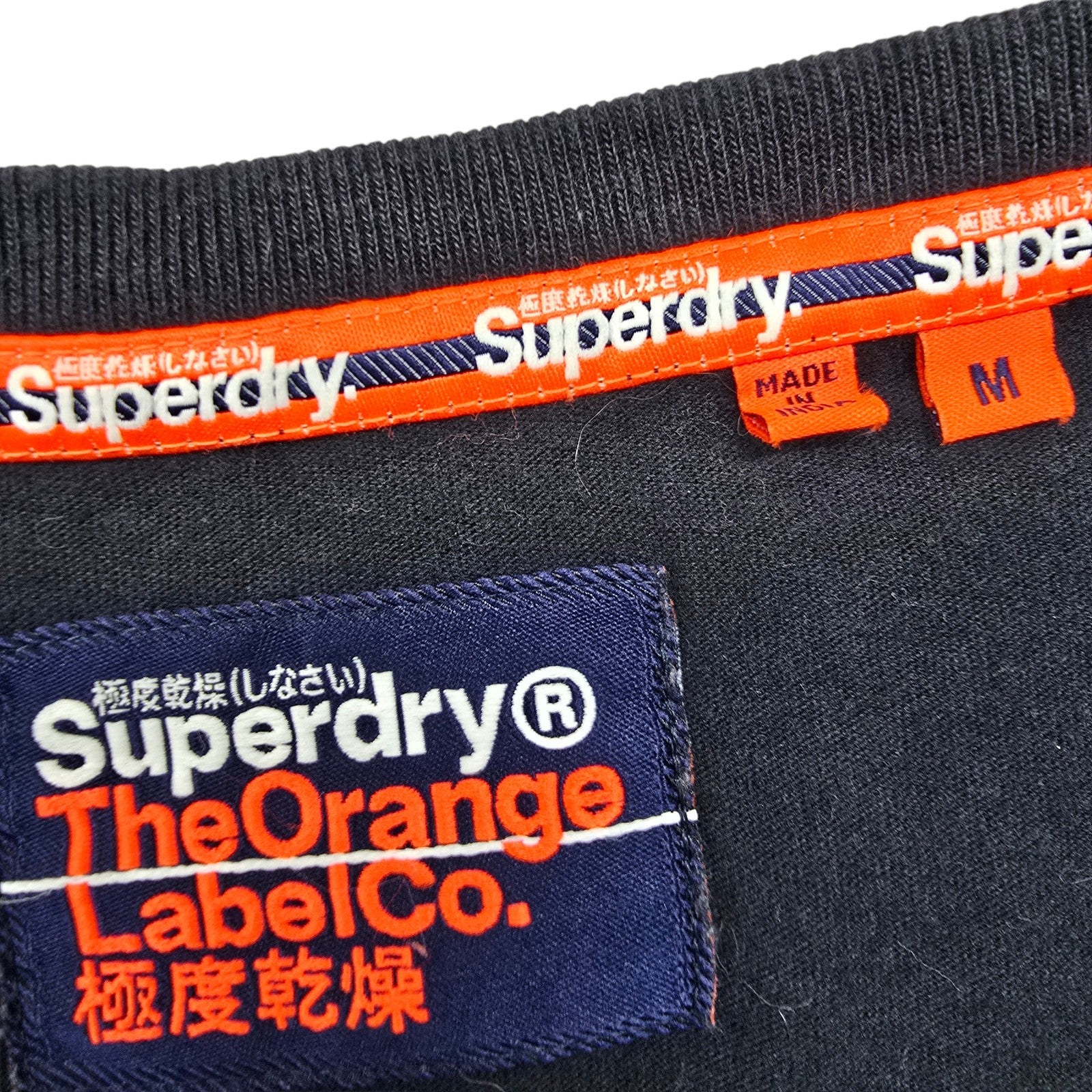Superdry Men Navy T-Shirt size M product image 3