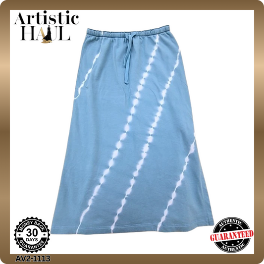 Unverified Brand Unisex Blue Skirt – Size XL, Tie-Dye