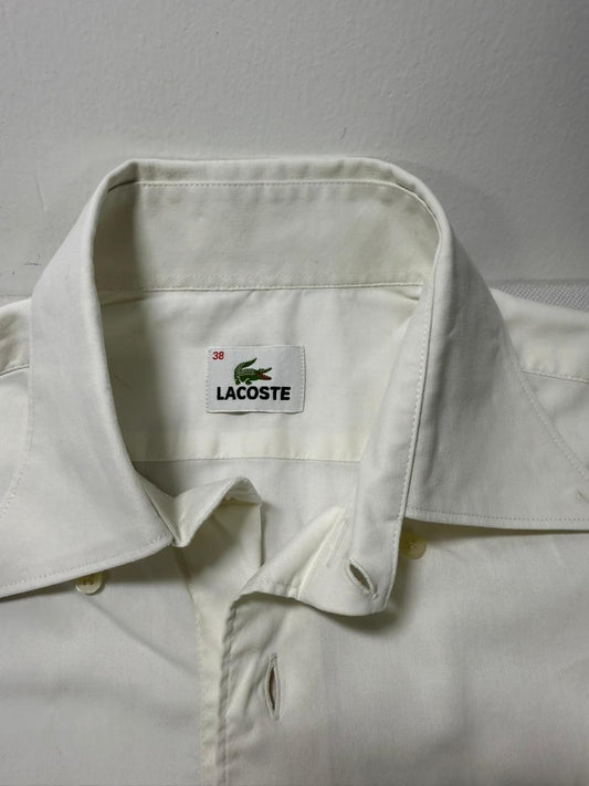 Lacoste Men's Shirt – Size 38, Regular Fit, Cotton