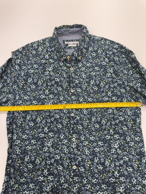 Zara Men Navy Shirt size L product image 7