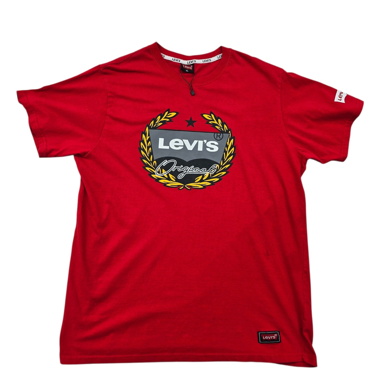 Levi's Men Red T-Shirt size XL product image 1