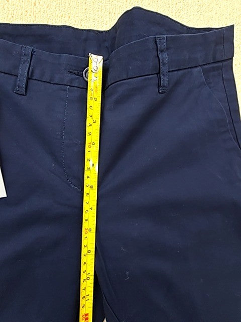 Harmont & Blaine Navy Men's Stretch Cotton Straight Pants Regular