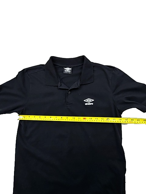 Umbro Men Black Polo Shirt size M product image 8