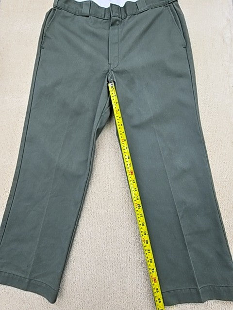 L.L.Bean Men's Green Comfort Stretch Chino Pants 38x29