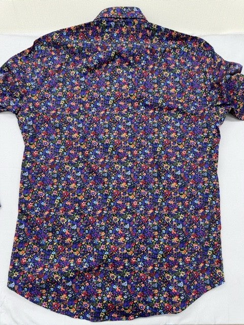 Harmont & Blaine Floral Button Shirt Men XL Long Sleeve