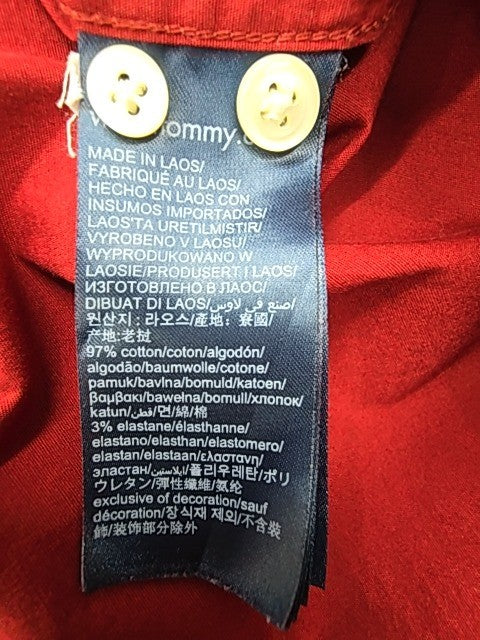 Tommy Hilfiger Men Red Shirt size XL product image 5