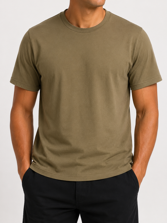 Fruit of the Loom Unisex Green T-Shirt size L product image 1