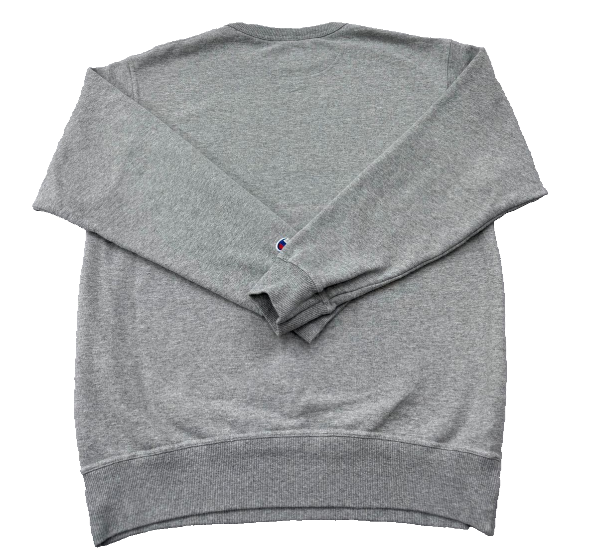 Champion Men's Gray Crewneck Fleece Sweatshirt Size M Regular
