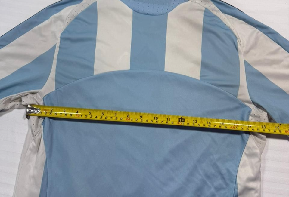 Adidas Argentina National Team Men's Jersey Sun Of May Watermark Blue White S/M