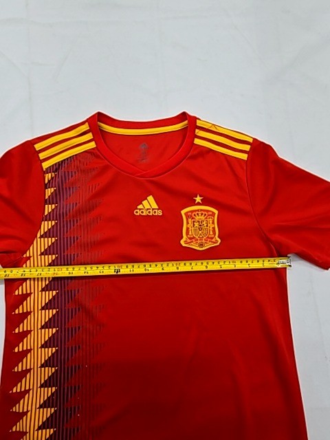 Adidas Spain National Team Red M Jersey Climacool Short Sleeve BQ4520