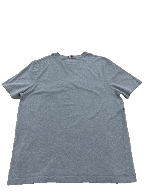Tommy Hilfiger Men's Light Grey Heather Graphic T-Shirt L New