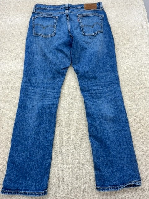 Levi's 511 Men's Slim Fit Blue Denim Jeans W34 L30 Cotton