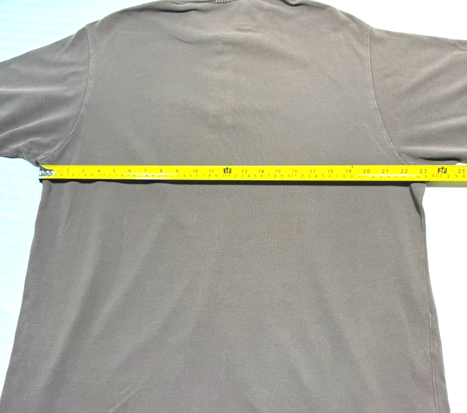 Men's Lacoste Polo Shirt In A Brown - Size M