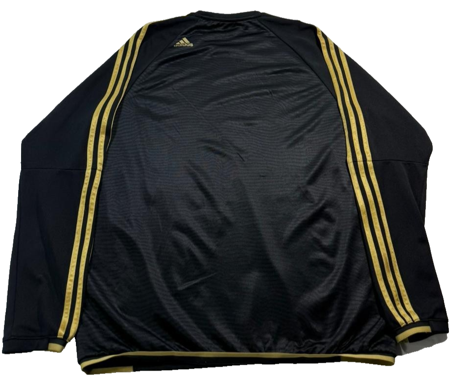 Adidas Juventus Uefa Champions League Training Top Black Gold Climalite L