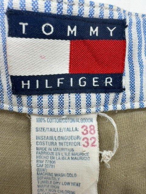 Tommy Hilfiger Men's Khaki Chino Pants 38x32 Straight Fit