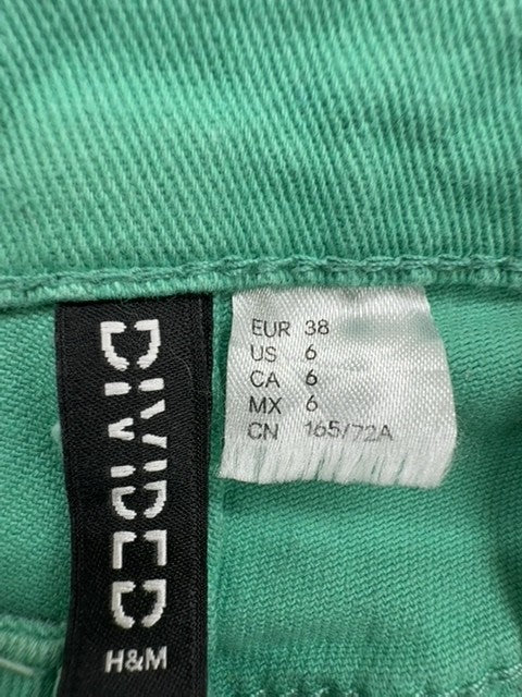 Divided Women Green Jeans size 6 product image 3