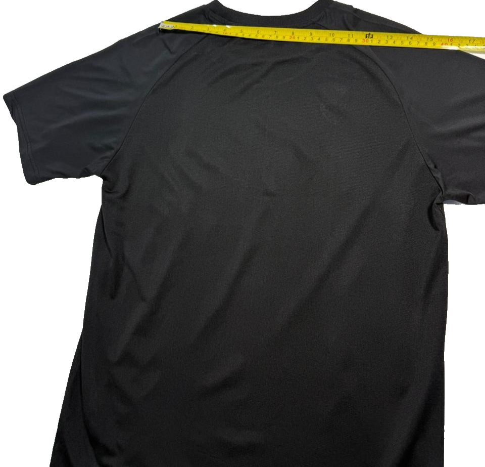 Adidas Formotion Men's Black Grey Training T-Shirt Yellow Graphic Size L