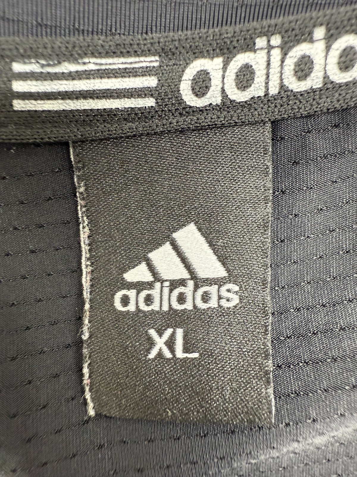 Adidas Black Men's T-Shirt XL Short Sleeve Crewneck Regular Fit