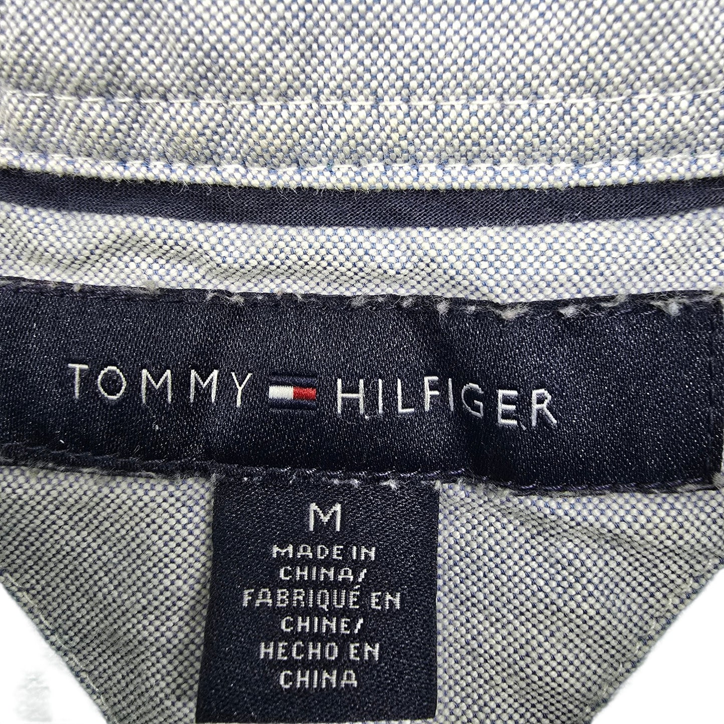 Tommy Hilfiger Men’s Turquoise Cotton Pique Polo Shirt M Classic Logo