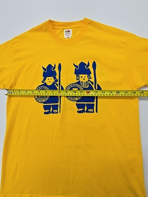 Fruit of Loom Men Yellow T-Shirt size M product image 7