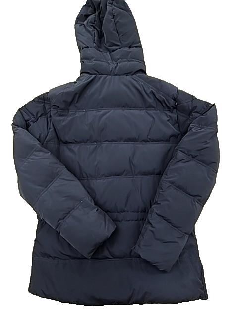 Champion Hooded Puffer Coat Men's XL Black Winter Long Zip