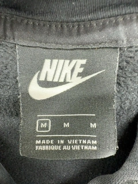Nike Pullover Fleece Hoodie Grey M Unisex Adult Cotton/Poly