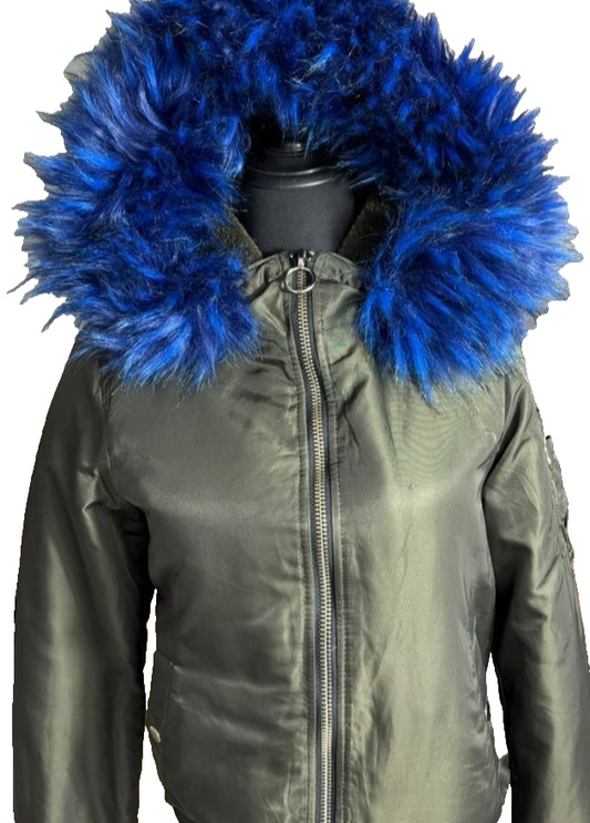 Pimkie Women's Multicolor Coat – Size XS, Bomber