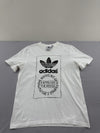 Adidas Originals Men's White T-Shirt – Size M, Cotton