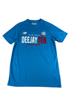 New Balance Men's Blue T-Shirt – Size M, Running – Ref 4F085
