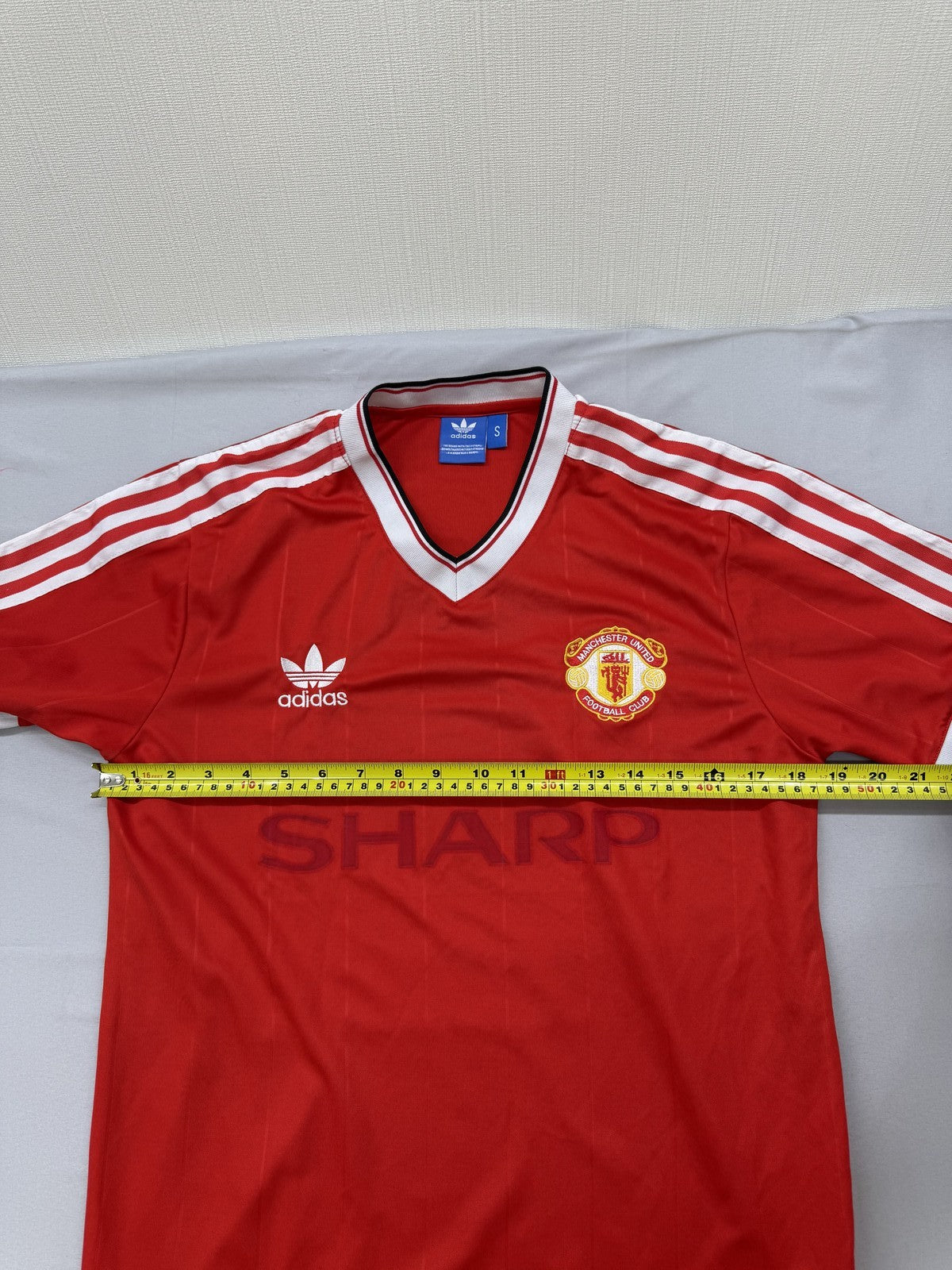 Adidas Manchester United Soccer Jersey Red S